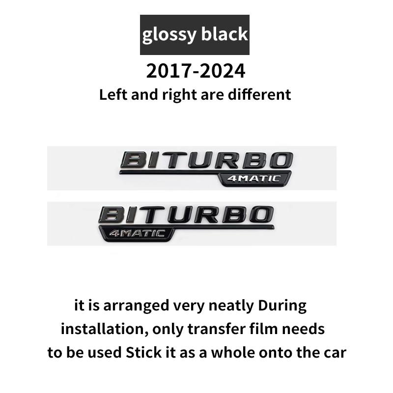 Suitable for GLB CLASS X247 GLB35 GLB200d GLB250 AMG 4MATIC Tail Glossy Black Silver