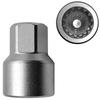 Wheel Locking Nut Key Replacement for Porsche, 51 Thick Walled Wheel Lock Nut Socket Adapter, Wheel Anti Theft Lug Nut