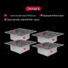 Acrylic Ripple Dessert Display Stand for Weddings and Buffets