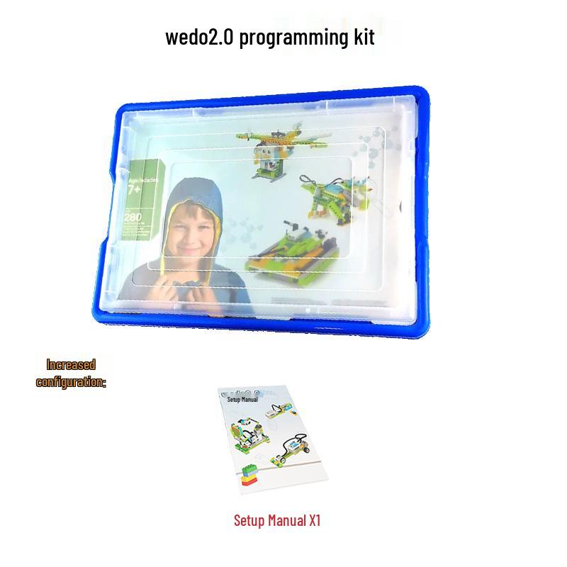 Wedo 2.0: Compatible with Lego 45300, Programming Robot, Teaching Aids and Motor Host