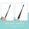 1Set Multipurpose Ear Cleaning Tools Stainless Steel Ear Picks Rustproof Polished Surface Safe Non-Slip Handle for Home Travel
