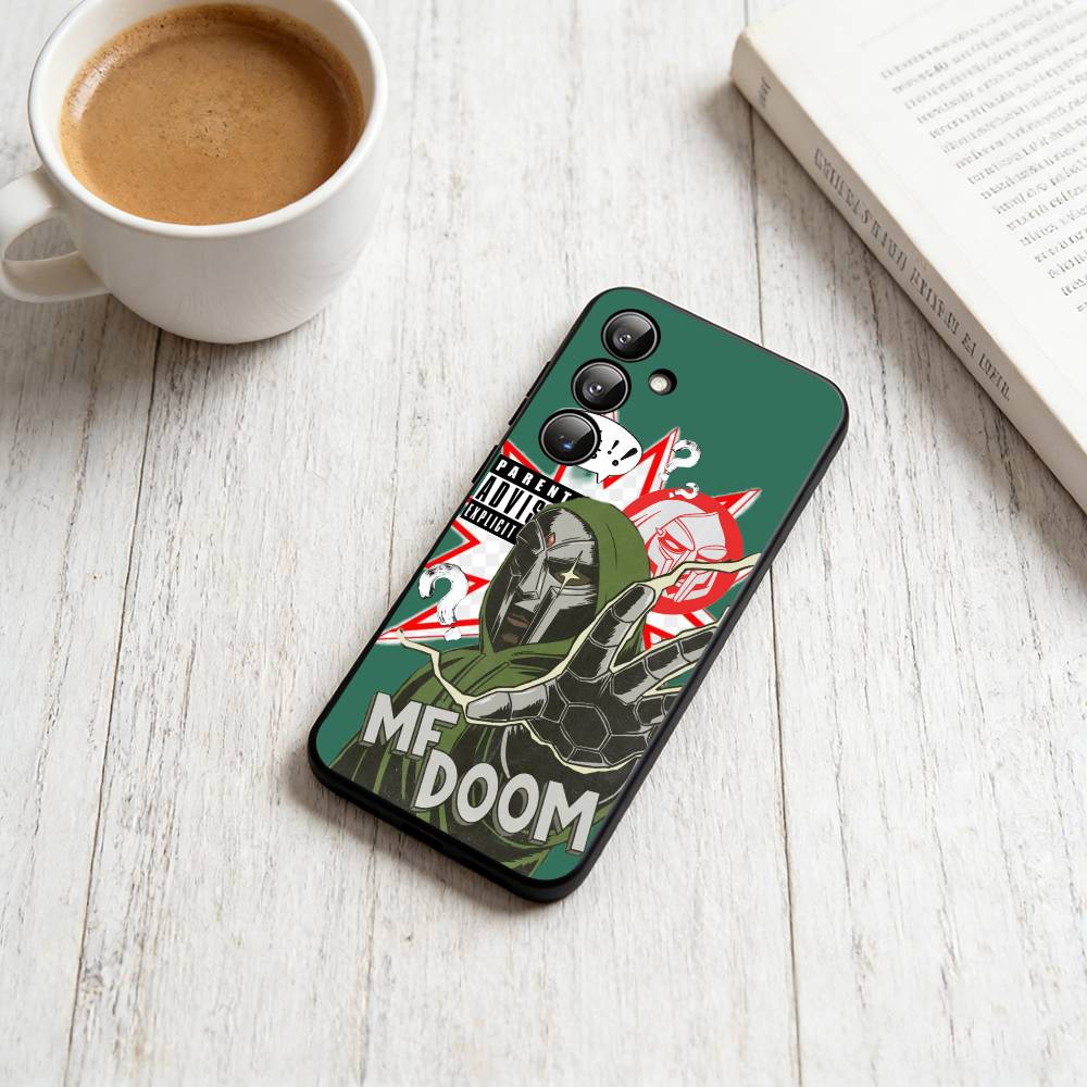 

MF-DOOMs-Rapper Phone Case For Samsung Galaxy A73,A72,A71,A70,A53,A52,A51,Others Soft Black Cover Samsung a72