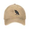 FCawF Crow Lässige Baseballkappe Outdoor-Sport Trucker-Hut Sommer Heißer Verkauf Unisex-Jugendliche Streetwear Snapback-Kappe