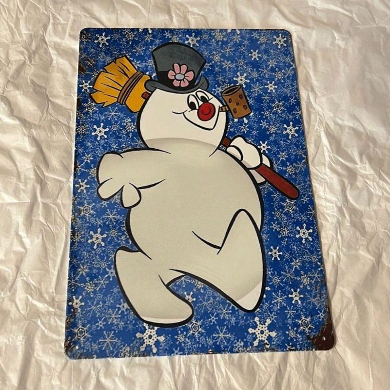 Vintage plechový nástěnný plakátový znak 20x30cm