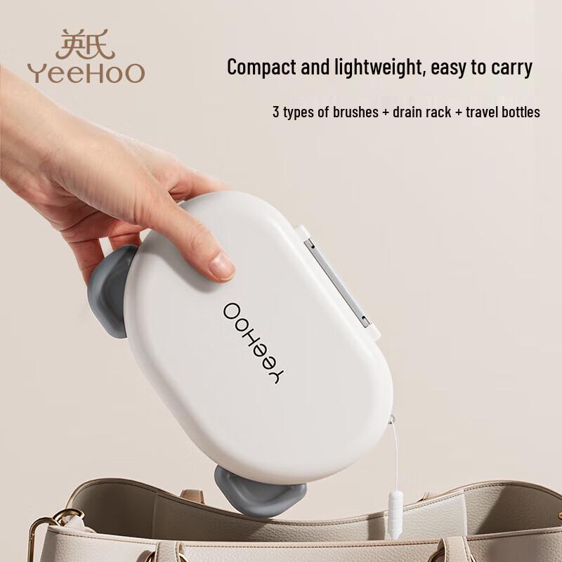 YEEHOO Portable Baby Bottle Cleaning Brush Set
