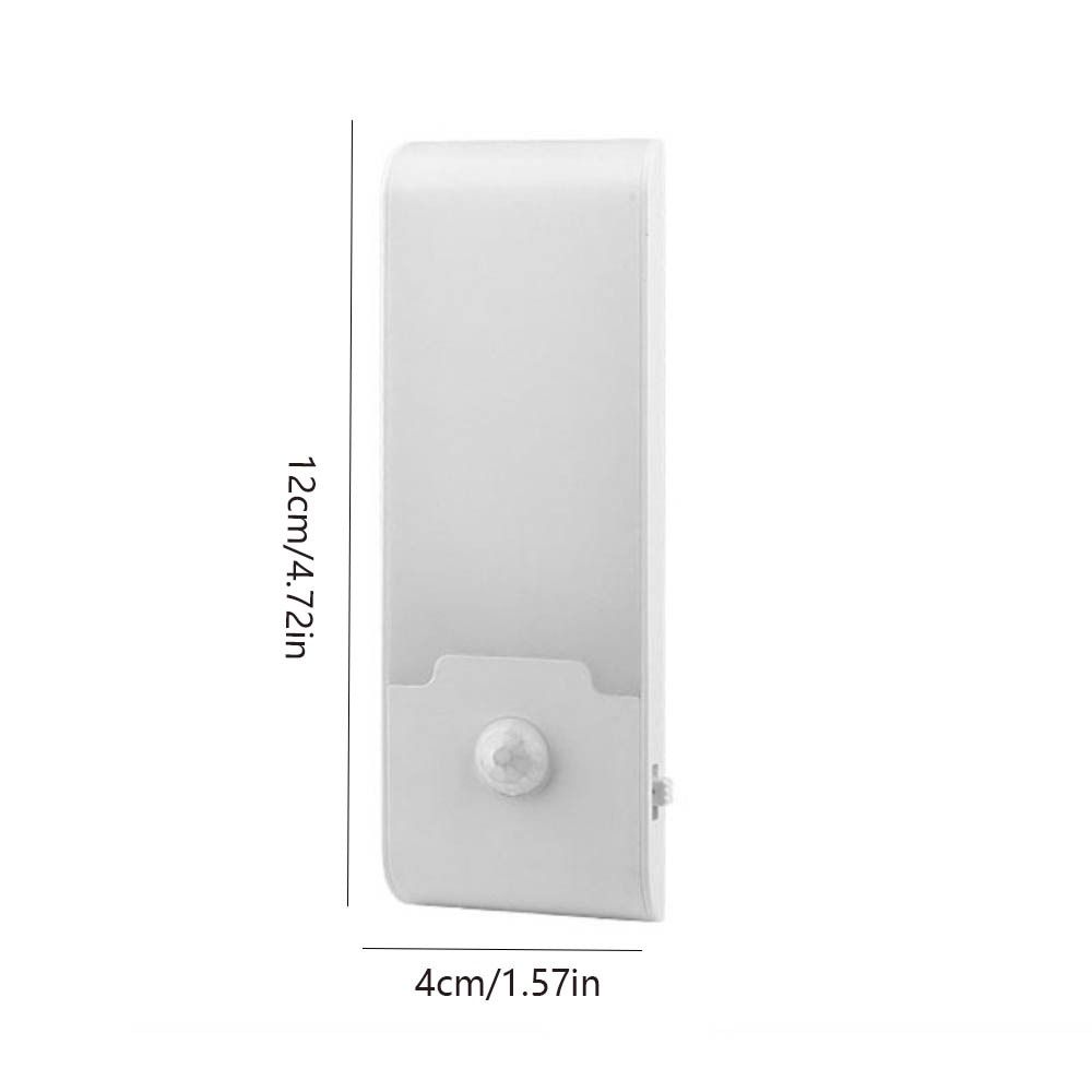 Rechargeable LED Induction Night Light Motion Sensor Body Sensor Night Light Cabinet Lamp  Closet