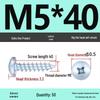 Galvanized M3 Phillips Flat Head Self-Tapping Wood Screws, High-Strength, Large Head