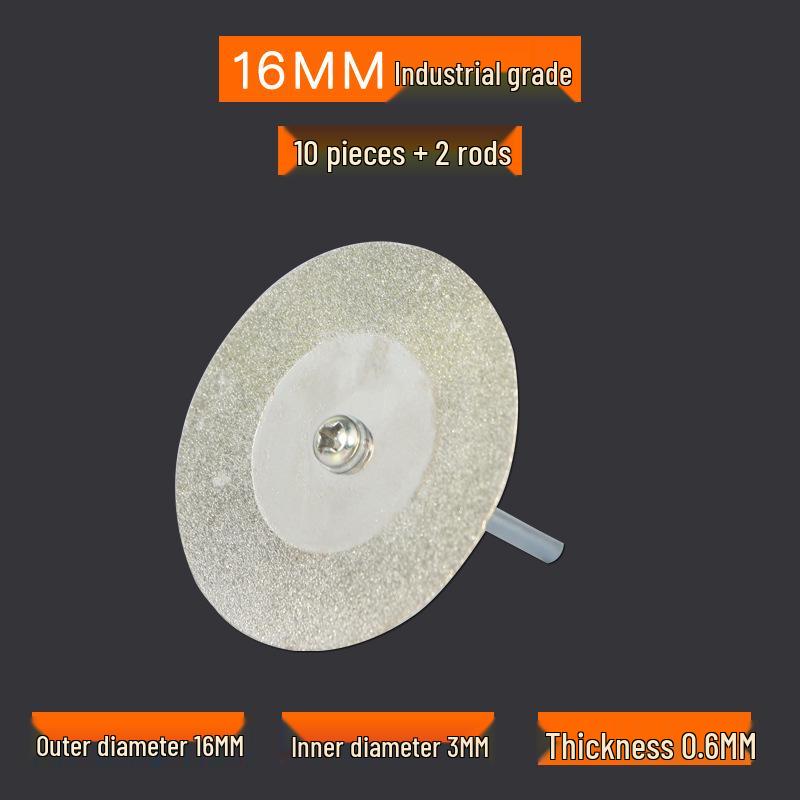 Carborundum Small Cutting Disc for Electric Grinders - Ideal for Caulking, Glass, Jade Polishing, and Grinding.