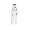Karl Lagerfeld Commuting Outdoor Casual Lightweight Luxury Slim Minimalist Regular Fit T-Shirt Women Tops White K26L1750