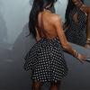 European and American women's clothing, new spring models, sexy cross-neck halter polka dot short dress dress