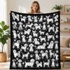 DIY Coloring Throw Blanket with Pens for Adults Kids Creative Activity