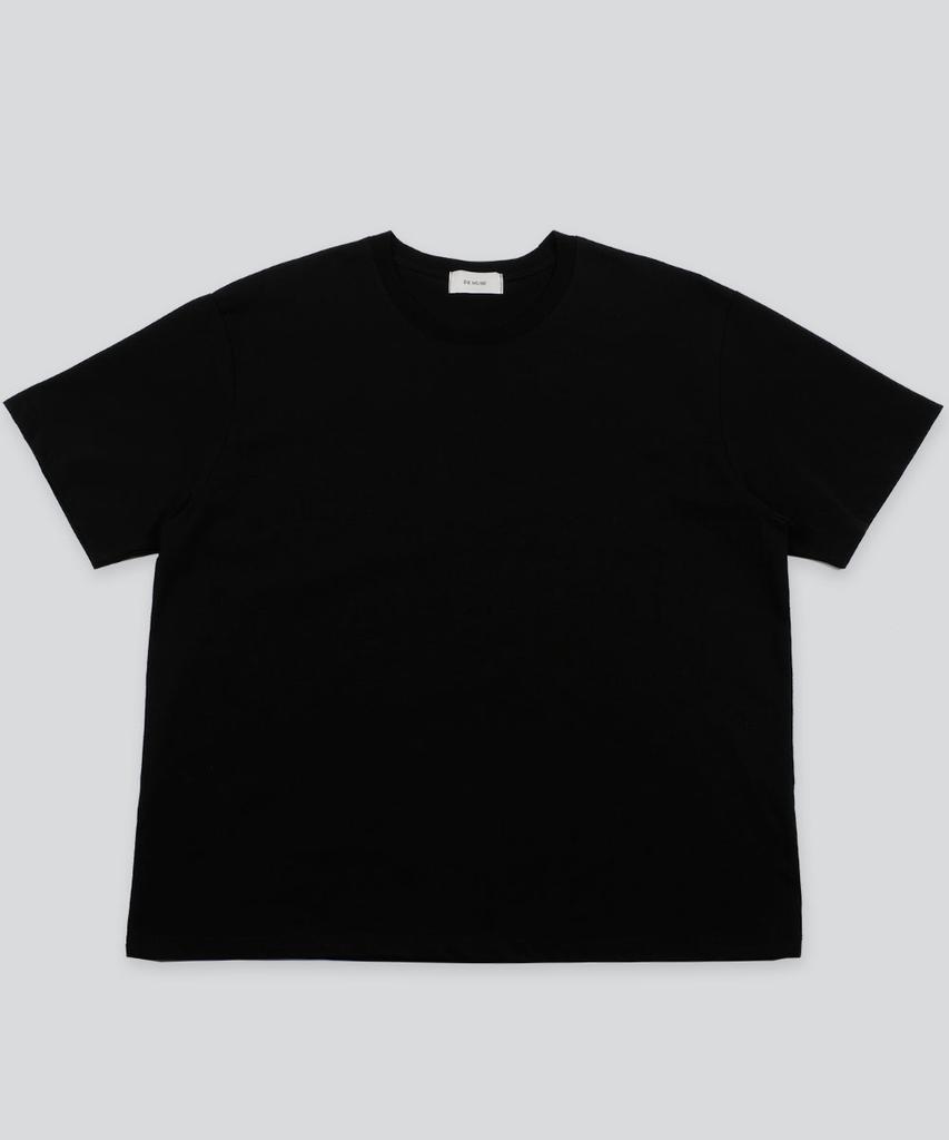 Dimyujeu Semi-Oversized Short Sleeve T-Shirt (Black)