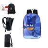 Durable Pj Mask Backpack For Kids With Vibrant 3d Cartoon Design And Adjustable Padded Straps