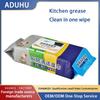 Large Thickened Kitchen Cleaning Wipes: Strong Oil Removal, Disposable with Lid