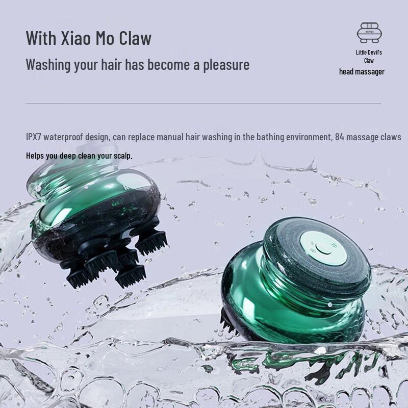 Rantai (ROTAI) Automatic Waterproof Head Scalp Massager