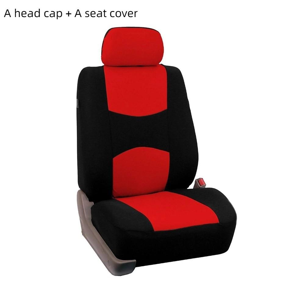 

Flat Cloth Car Seat Protector Universal Fit Automotive Seat Covers for Cars Trucks SUV червоний