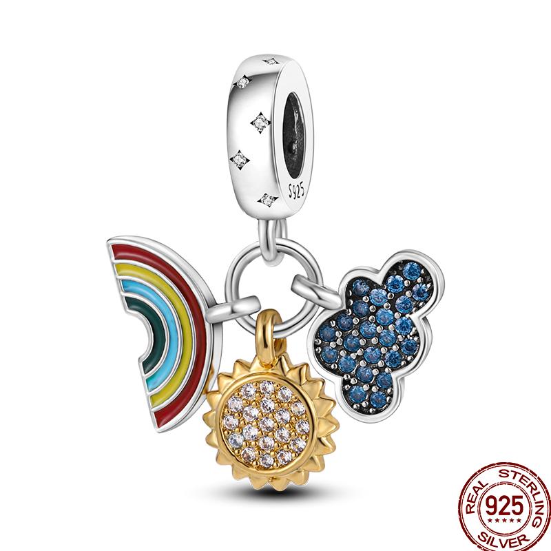 Copper Gourmet Sweets Ice Cream Soda Collection For Pan Original Bracelet Diy Jewelry Gift Birthday Anniversary