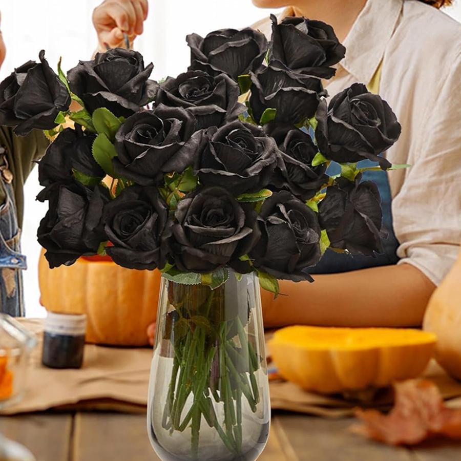 Artificial Flowers Fake Rose Bouquet Vases Home Room Decoration Accessories Wedding Plants Bridal Clearance Floristics Diy Gift