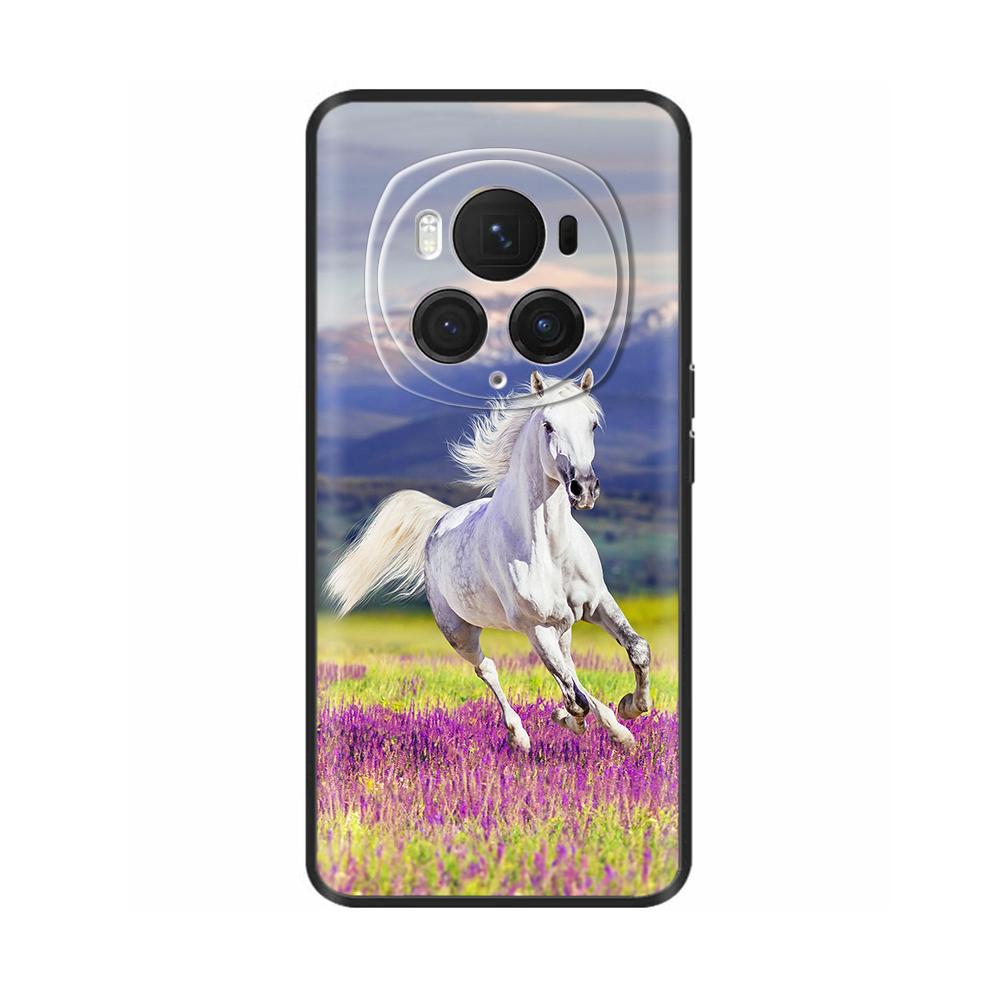 For Honor Magic6 Pro 5G Case Black Bumper Soft TPU Silicone Funda Capa for Honor Magic6 Magic 6 Pro Lite 5G Back Cover Coque Bag