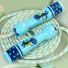 New Children Adjustable Cotton Jump Ropes Sport Fitness Lovely Cartoon Skipping Handle Fillet Design Outdoor Sports Exercise Toy