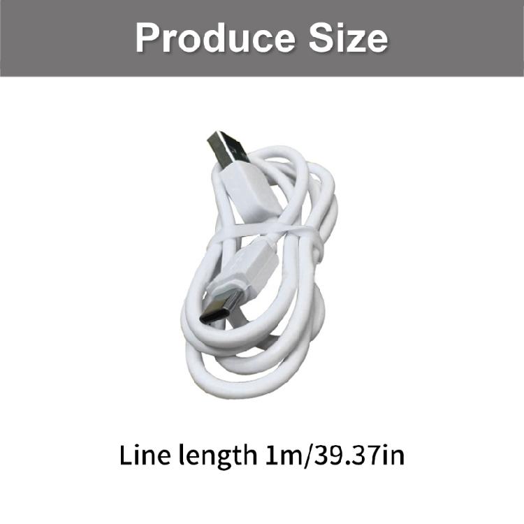 Efficient 1m White USB to MicroUSB Type C Cable for Scribe eReaders Charging Solution