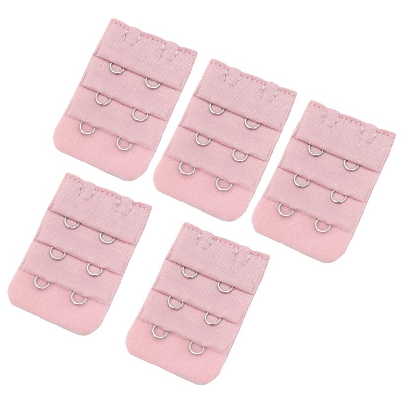 5Pcs Bra Extender Strap Extension 2 Hooks 3 Rows Women Intimates Adjustable Bra Hook Extenders Womens Handmade DIY Accessoires