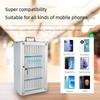 Cell Phone Safe Deposit Box Portable Phone Storage Box Transparent Restaurant Employee Storage Student Meeting Factory Locker