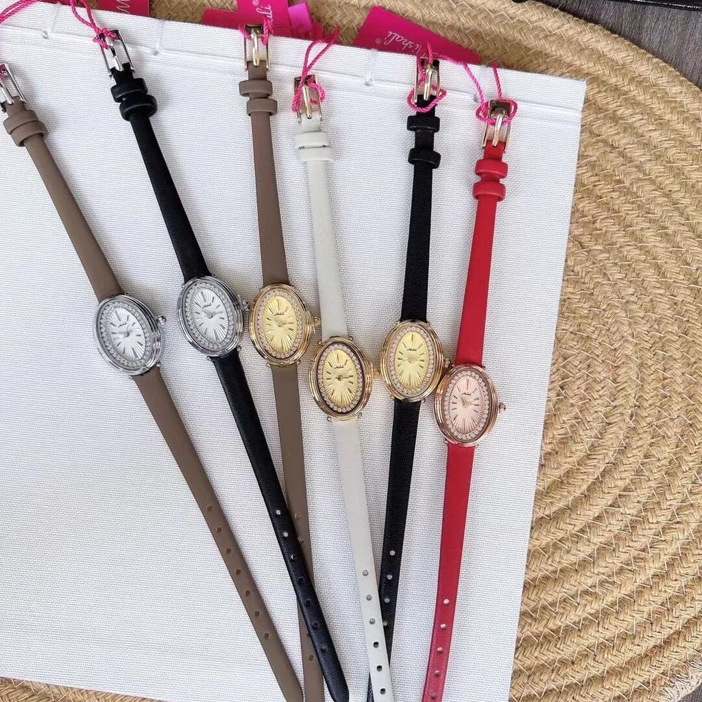 Small Watch Ladies Oval Women'S Watch Belt