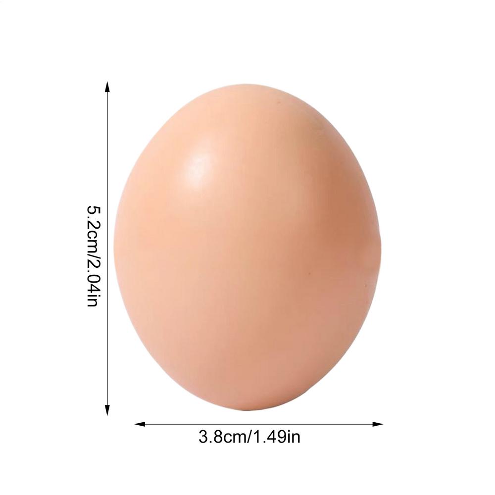 

10 шт. Имитация пластикового яйца DIY Поделки для рисования Пасхальная вечеринка Домашний декор Фермерские гнездовые яйца Детские развивающие игрушки Подарки