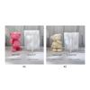 3D Standing Bear Shape Candle Silicone Mold for DIY Hand-made Candle Ornaments Mould Handicrafts Making Tool Baking Mold
