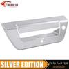For 2015-2017 Ford F150 Silver Tailgate Handle Cover Overlay W/ 2 Holes | Painted | 1 Year Manufacturer Warranty | Rear | Easy Tallation | Adhesive