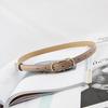 Metal Minimalist Style Pin Buckle Cipri Womens Belt Clothing Accessories
