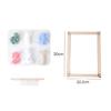 Tapestry Weaving Loom kit Crafts Weaving Loom Set Practical Hand Knitting Tools