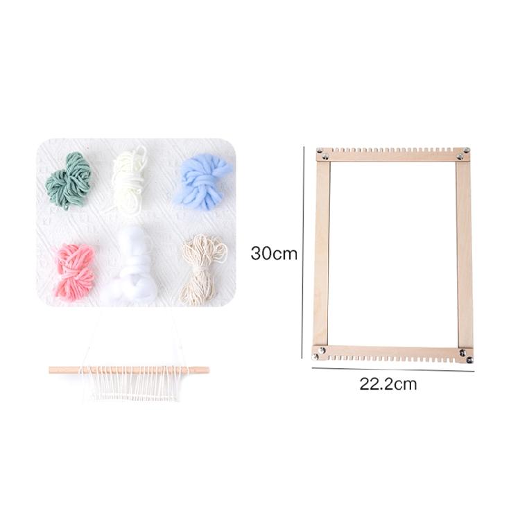 Tapestry Weaving Loom kit Crafts Weaving Loom Set Practical Hand Knitting Tools