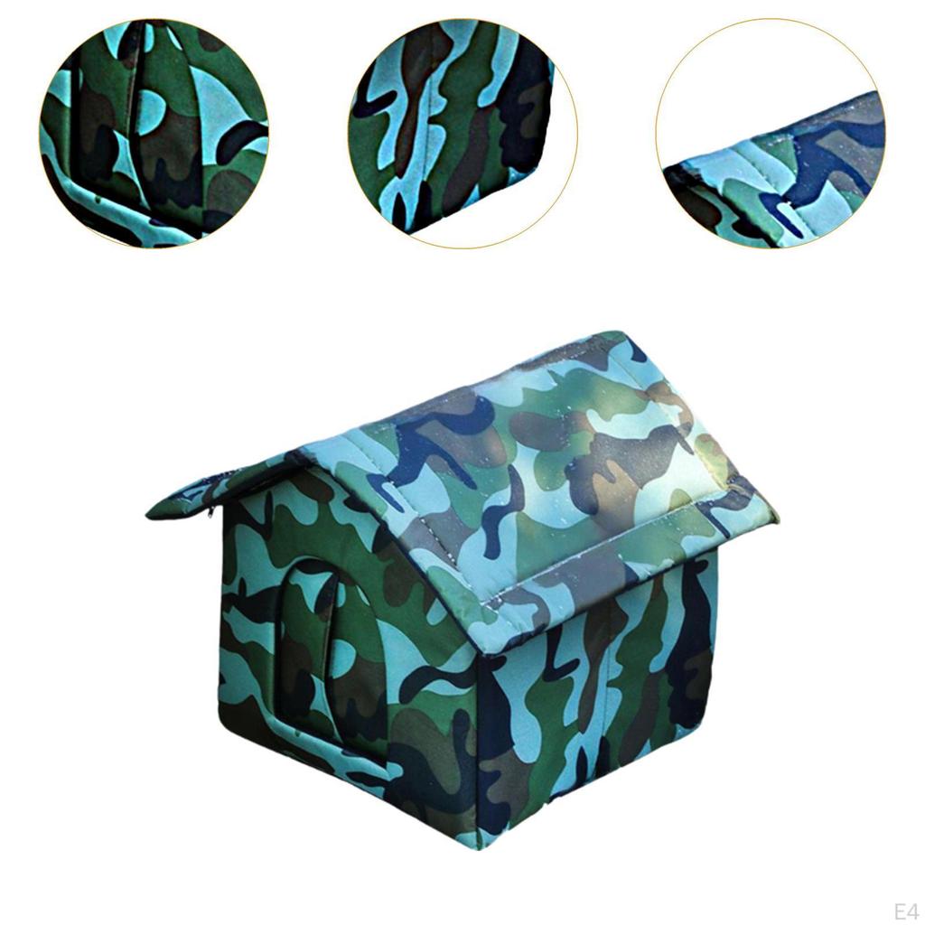 Cat House Equipment Accessory Portable Sponge Oxford Cloth Versatile Kennel Supplies for Puppy All