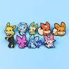 Adorable Japanese Activity Monsters Lapel Pins designed for Backpack Enamel Pin Children Badges Anime Brooch designed for Clothes Jewelry Holiday