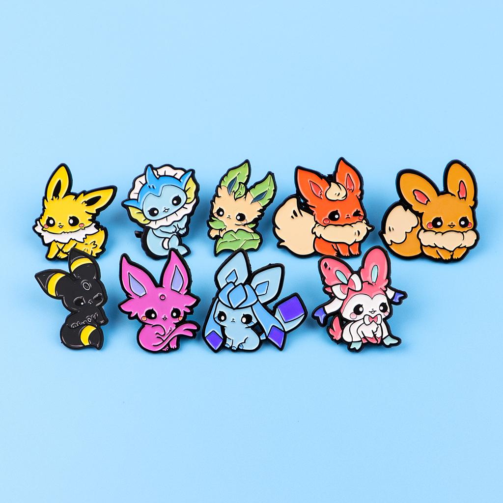 Adorable Japanese Activity Monsters Lapel Pins designed for Backpack Enamel Pin Children Badges Anime Brooch designed for Clothes Jewelry Holiday