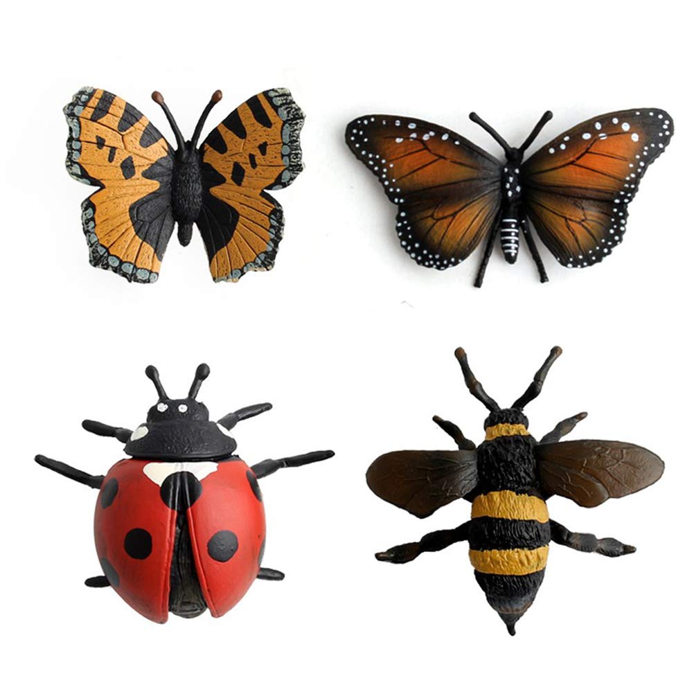 Sefod Realistic Insect Model Figure Animal Animal Model Birthday Christmas 8-Piece Toy, Toy, Doll, Decoration, Gift,