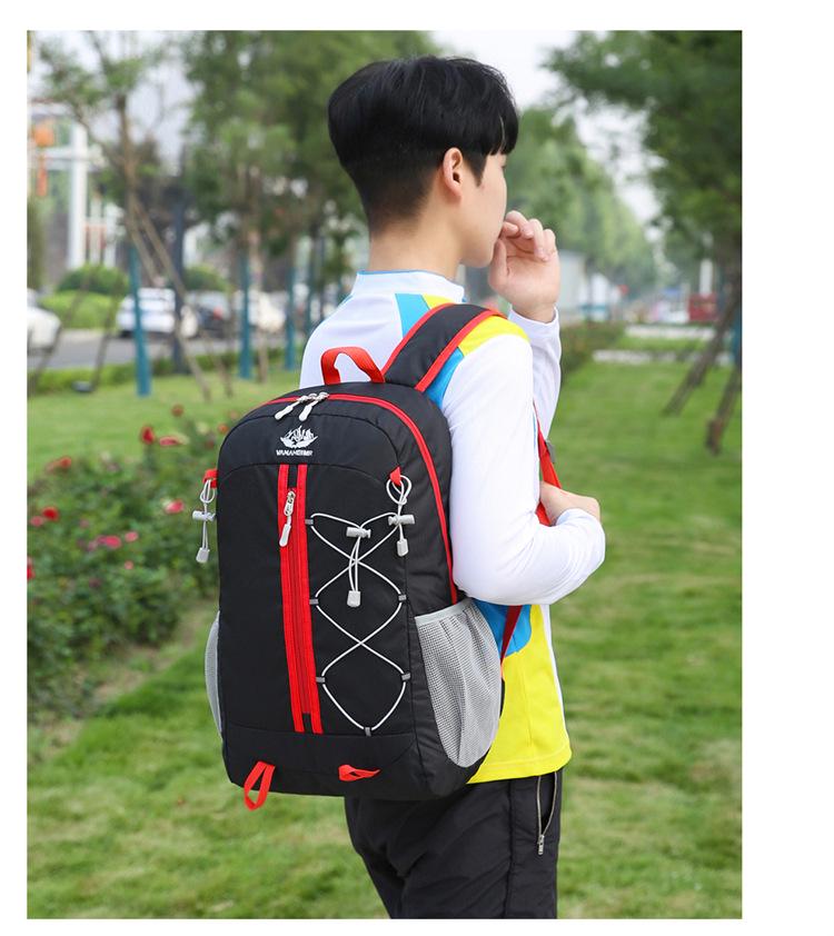 Ultra-Light Foldable Large Capacity Multipurpose Outdoor Backpack for Hiking and Cycling