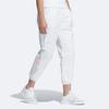 Adidas Neo Solid Color Logo Stripe Casual Woven Track Pants Women Bottoms White HF7275