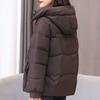 Plus Size XL-5XL Fashion Winter Woman Parkas Hooded Thick Warm Jacket Loose Middle Age Women's Coats