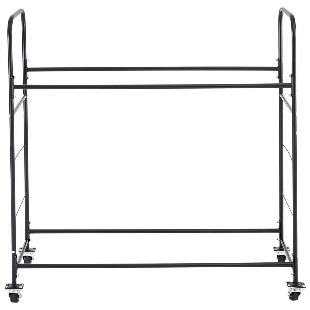 Rolling Tire Storage Rack 2-Shelf Tire Holder Hold up to 12 Standard Tires