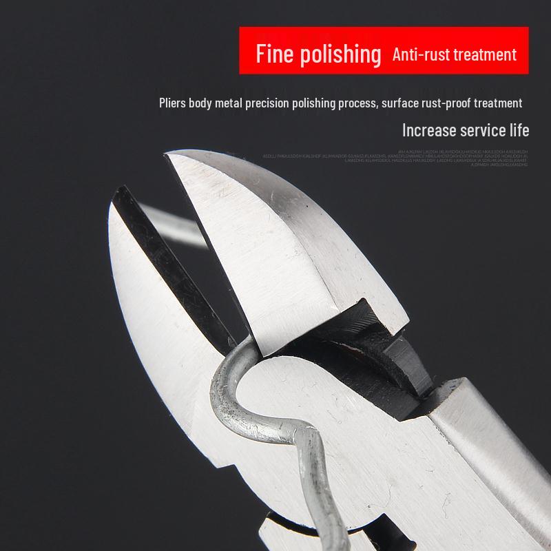 Multifunktionale Elektriker-Diagonalzange: Drahtschneider & Abisolierer mit Seitenschnecke