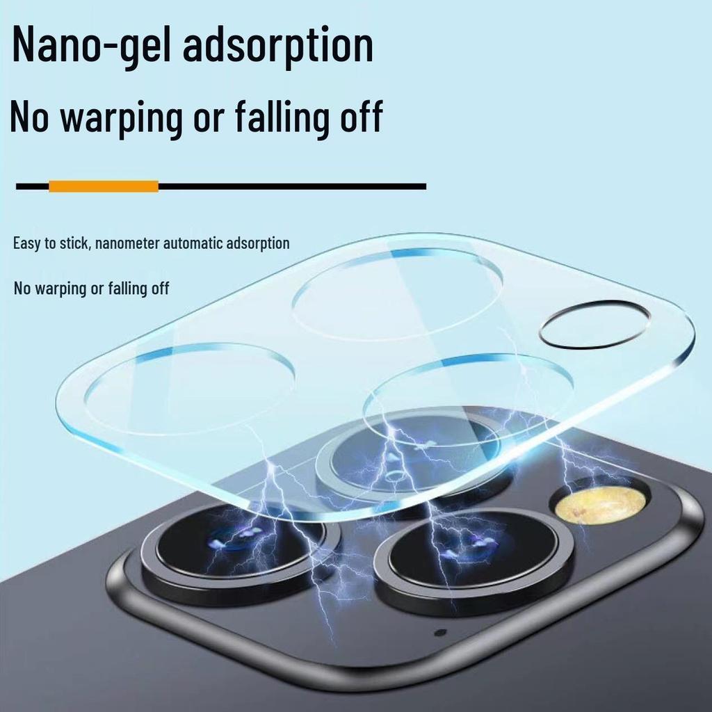 Kompatibler Kameraobjektivschutz für iPhone 16 Pro Max/17 Pro Max/17 Air