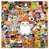 200 Halloween Graffiti Personalized Cartoon Festival Children's DIY Hand Ledger Skateboard Luggage Stickers