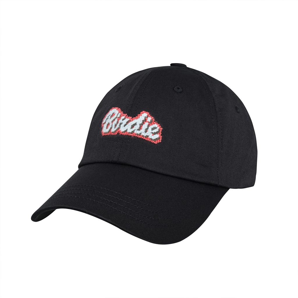 LOLONG Birdie Needlepoint Hat (Black)