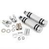Motorcycle Knurled Modified Foot Pegs Folding Footrests Pedals For Harley Kawasaki Yamaha Suzuki Honda Ducati BMW Universal