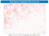 igsticker Skin for Surface Laptop Go Surface Laptop Go Sticker Cover Case Spring 3/Go 2/Go, 000180, Flower, Sakura, Pink,