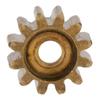 4305‑0025‑0012 Servo Gear 12 Tooth Brass Gear 25 Tooth Spline MOD 0.8 Gear Replacement Servo Parts