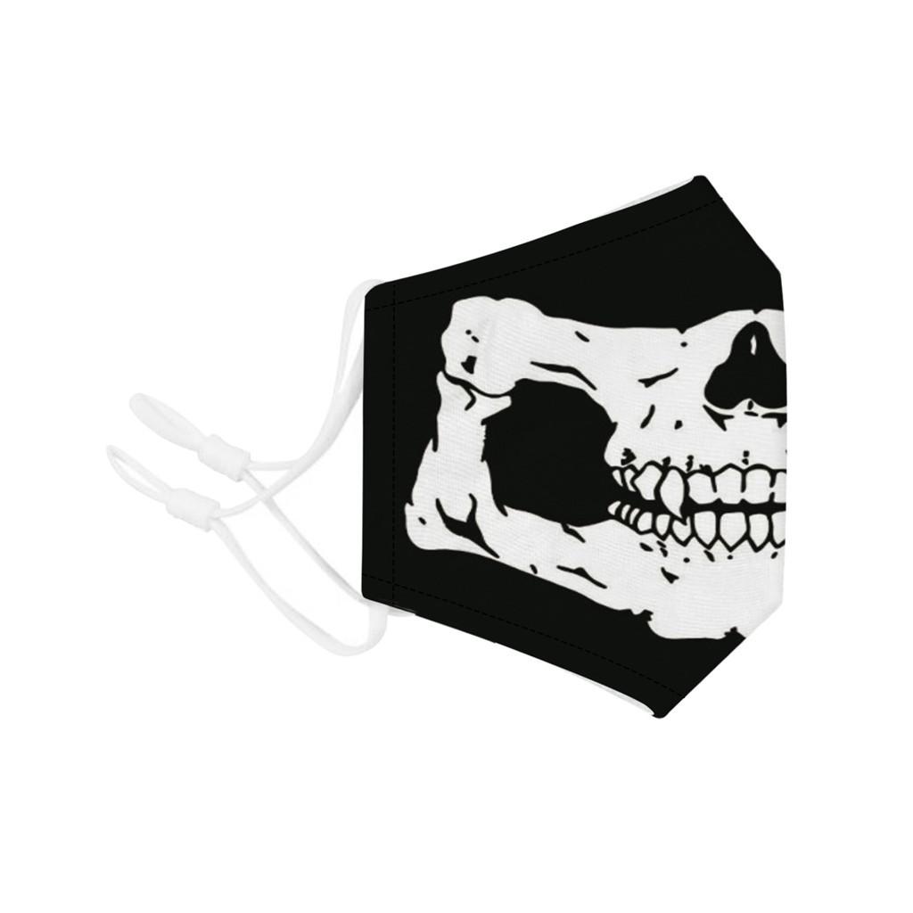 5pc Halloween Print  Mouth  for Protection Face Mask Washable Earloop Mask